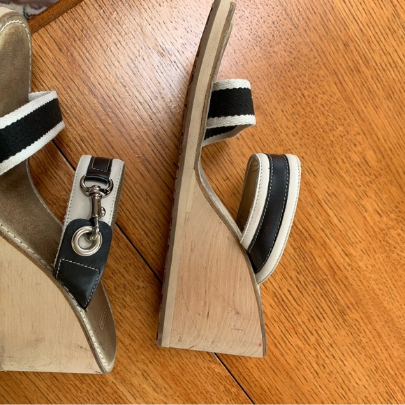 Coach, cork wedges - Picture 3 of 5